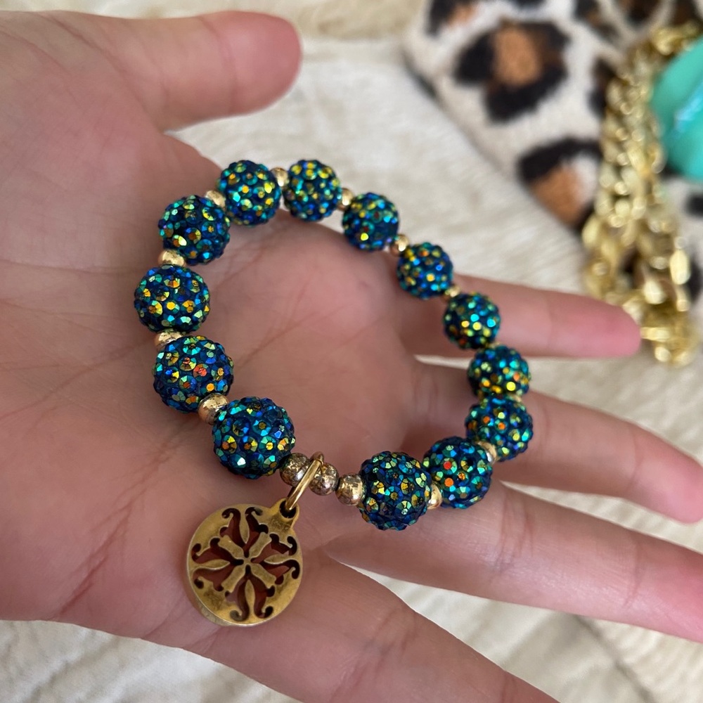 Rustic cuff multi color